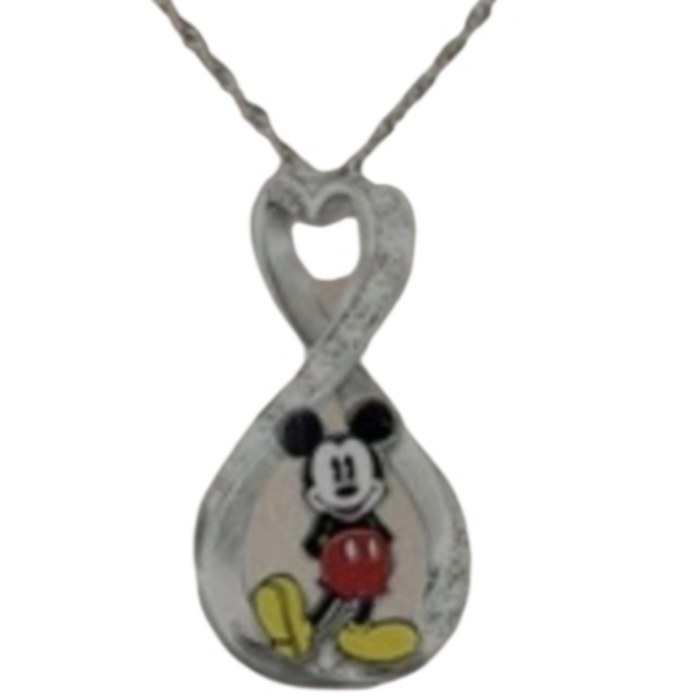 Forever Infinity Pendant Necklace Pendant appox 7/8" 18"L New